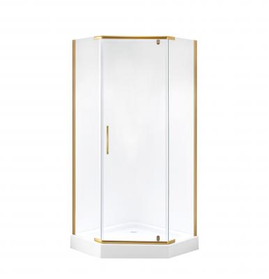 Душевой уголок Niagara Nova NG-6434-08 GOLD 100х100